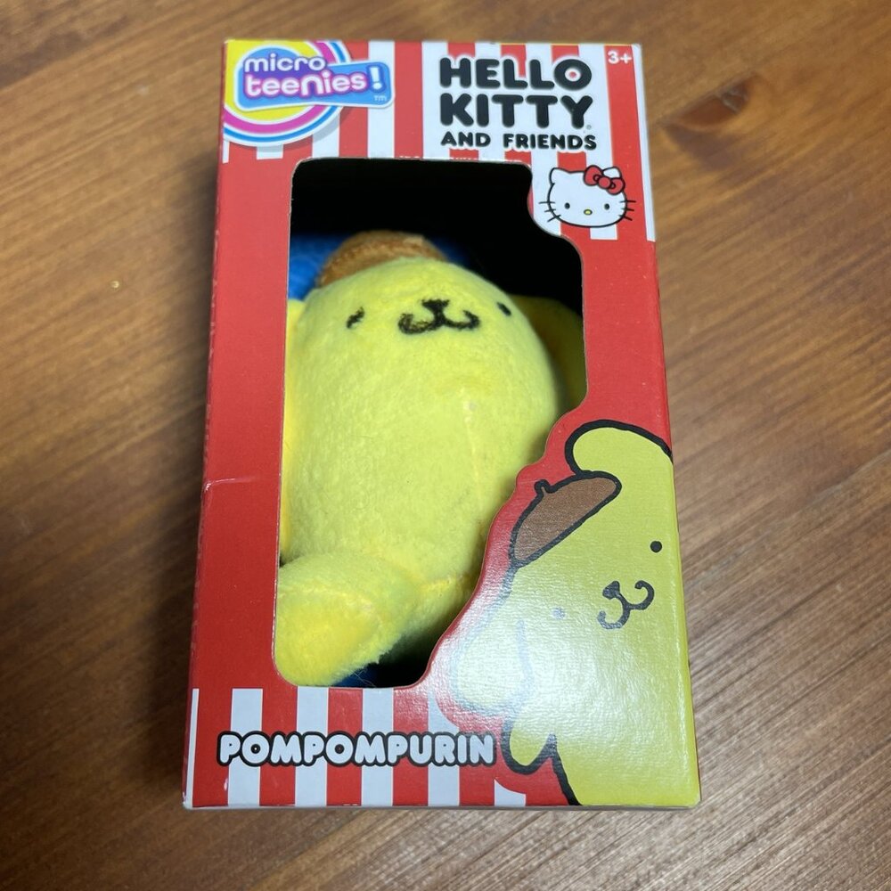 Micro Teenies Sanrio Hello Kitty & Friends Pompompurin Plush